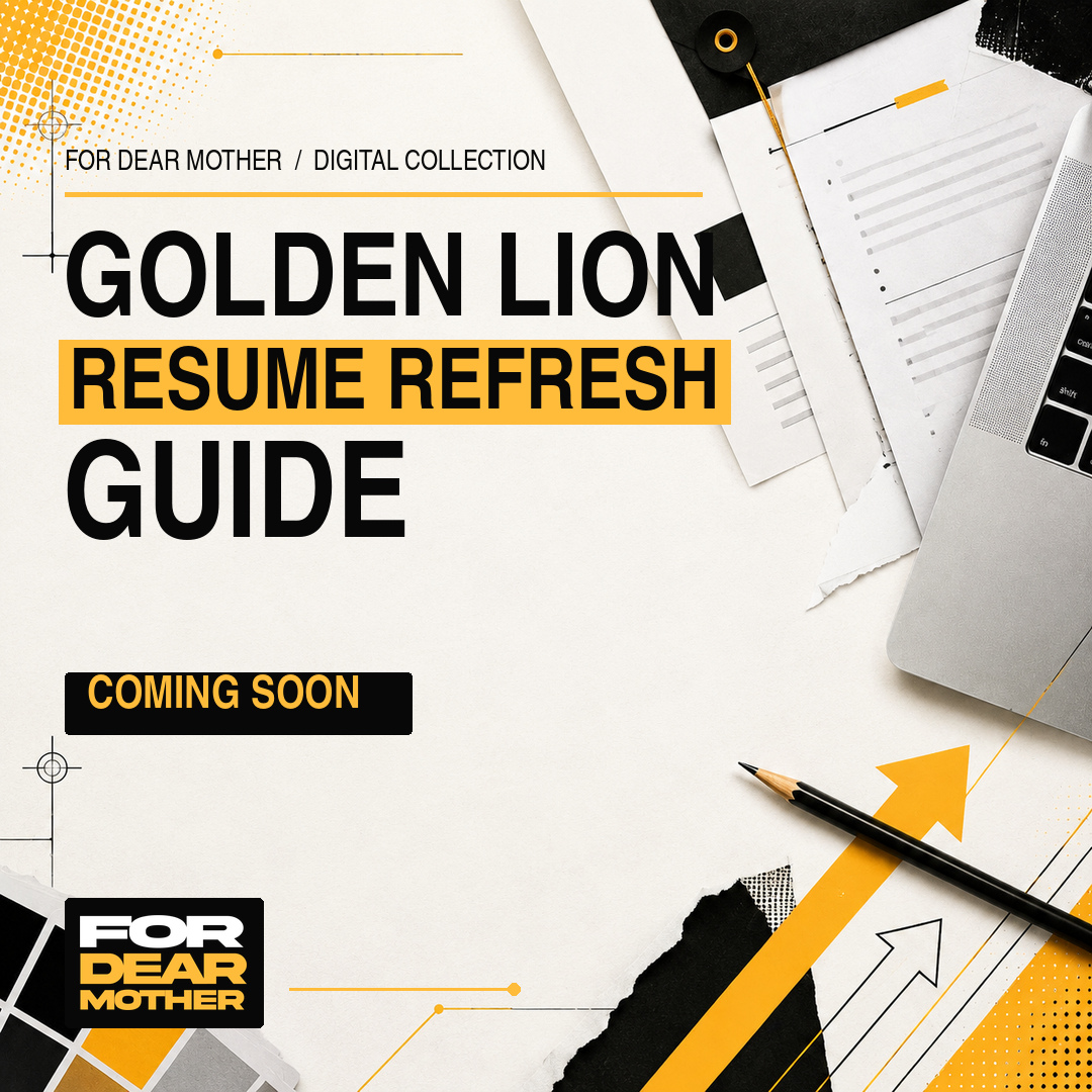 Golden Lion Resume Refresh Guide
