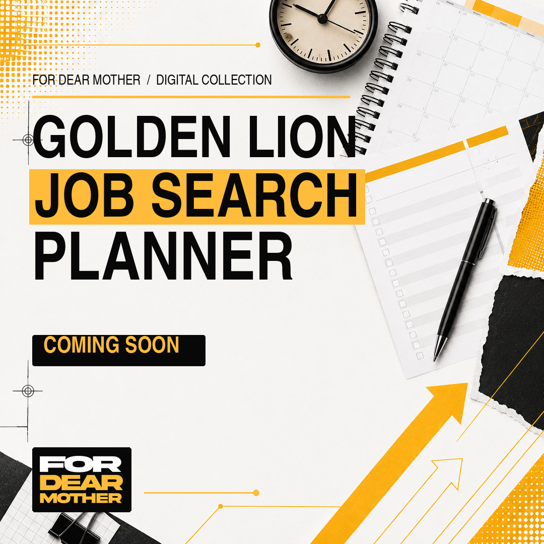 Golden Lion Job Search Planner